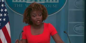Jean-Pierre Recognizes Conservative Outlet for Retracting Story Featuring False Claim About WH Easter Art Contest