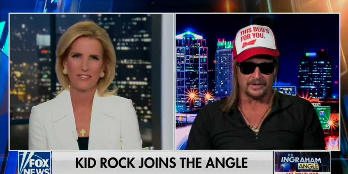 Watch: Laura Ingraham Confronts Kid Rock Over Budweiser Hat After Boycott