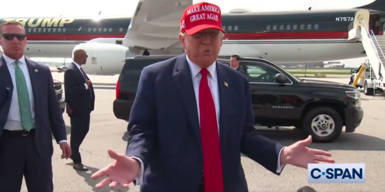 Trump Declares Arizona Abortion Decision Went ‘Too Far,’ Claims Dem Governor Will ‘Bring It Back to Within Reason’