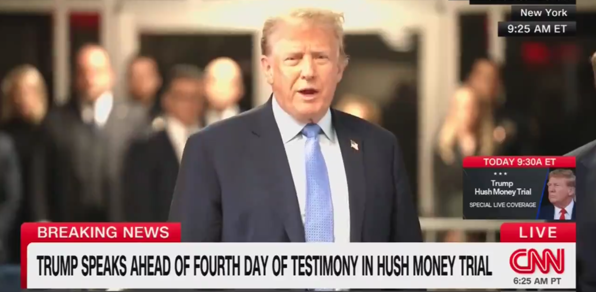 Trump Complains About the ‘Freezing’ Courtroom — Suggests It Is ‘On Purpose’