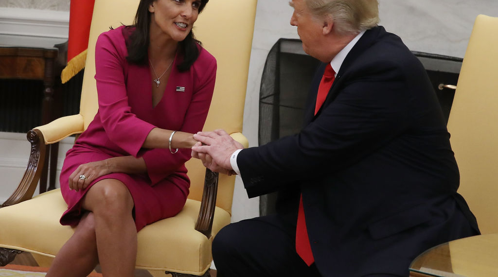 Trump Predicts Haley ‘Will Be on Our Team’: ‘She’s a Very Capable Person’