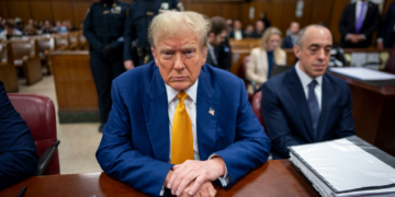 Trump Denies He Is Falling Asleep in Court: ‘I Simply Close My Beautiful Blue Eyes, Sometimes’