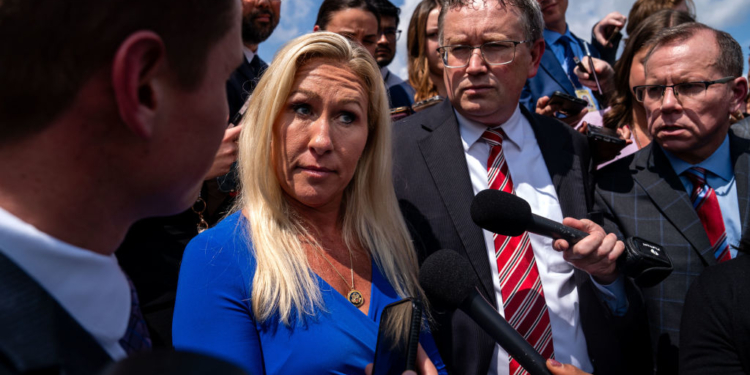 MTG Responds to Backlash to Heated Moment During House Hearing