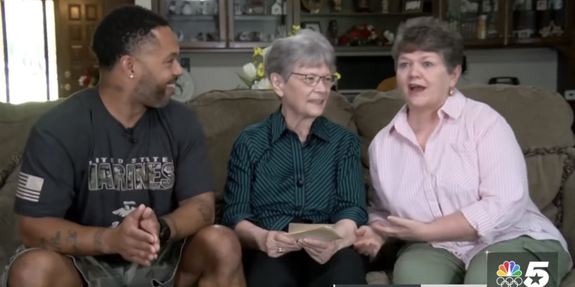 Postal Worker Delivers Mail From WWII