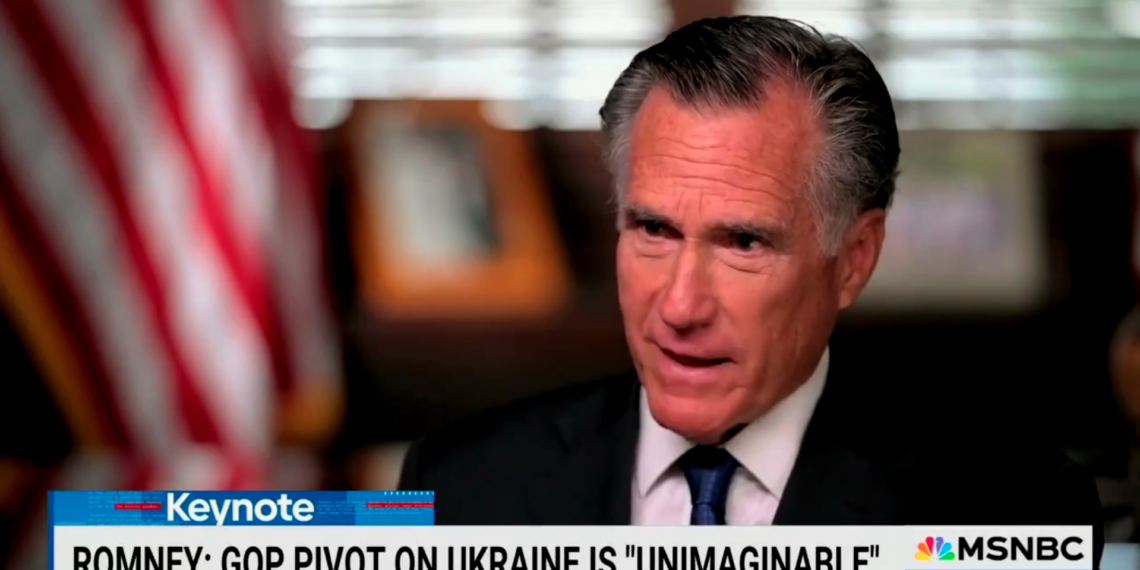 Romney Says He Laughs at the Phrase ‘America First’