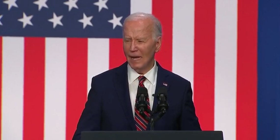 Biden Butchers Name of Law He Signed, and It Made It Into the WH Transcript: ‘Pact-A-Lac Act’