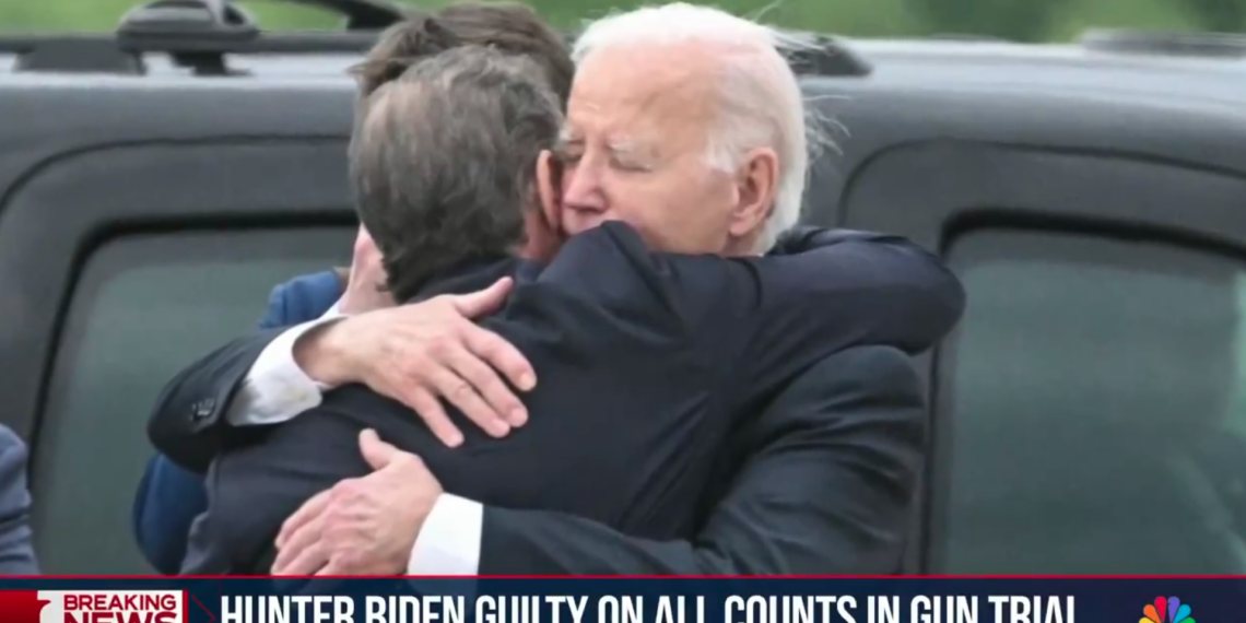 Biden Makes Unscheduled Trip to Delaware Hours After Hunter Is Found Guilty