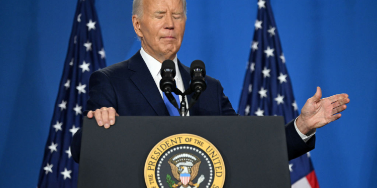 Biden Calls Harris ‘Vice President Trump’