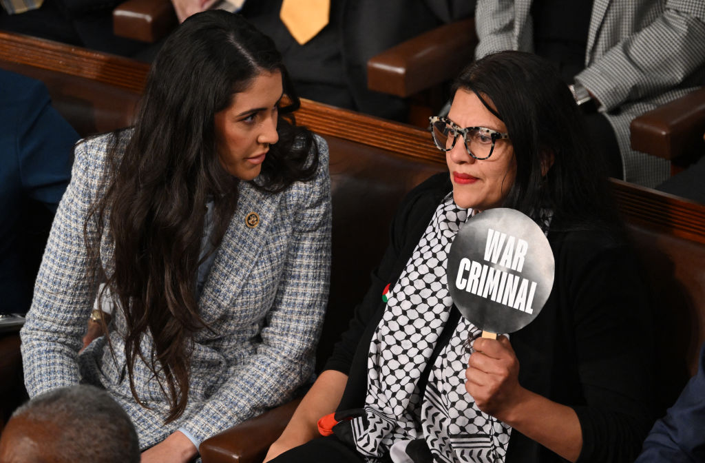 Tlaib Protests Netanyahu's Congress Address