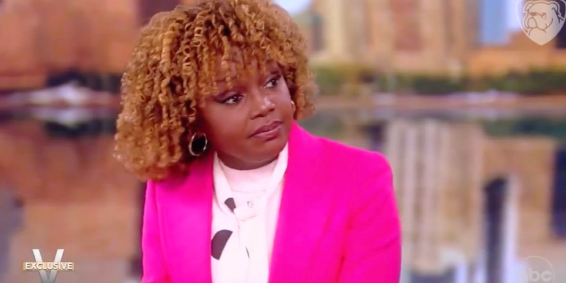 Karine Jean-Pierce Claims It Is ‘Ridiculous’ to Say Biden Cannot Serve Out His Term