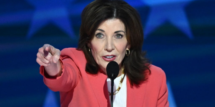 Trump Calls Hochul ‘Nastiest Speaker’ at DNC