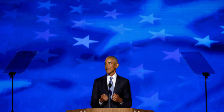 Obama Raises Eyebrows With Joke About Trump’s ‘Weird Obsession With Crowd Size’