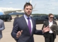‘I Thought You Guys Might Get Lonely’: JD Vance Strides Over To Bored Reporters Waiting For Harris On Tarmac