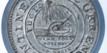 Rare 1776 Continental Dollar Found In Toffee Tin, Valued At Six Figures‌
‌