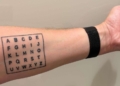 Father Tattoos Alphabet On Arm For Autistic Son’s Communication Backup‌
‌