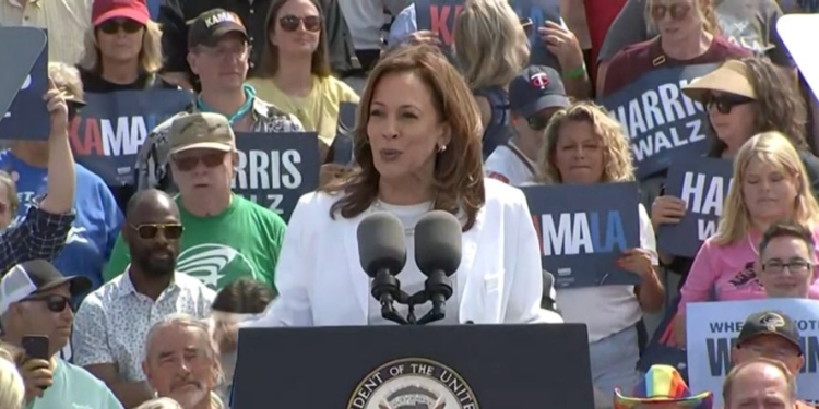 ‘Frightening Thought’: CNBC Host, Mike Johnson Express Concern That Harris ‘Could’ Win Without Doing More Interviews