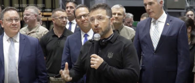 Zelenskyy Flown Into Key Swing State At Taxpayer Expense After Attacking Trump, Vance