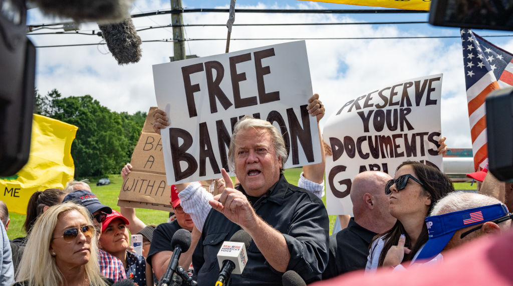 Steve Bannon Released From Prison After Serving Four Months