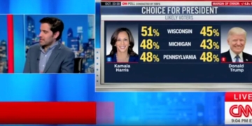 ‘Just A Dead Heat’: Harry Enten Tells CNN Host 2024 Is ‘Tightest Election’ He’s ‘Ever Seen’