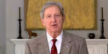 ‘The Dang Thing Would Explode’: Sen. John Kennedy Suggests Kamala Harris Could Break A Polygraph By Walking Near It
