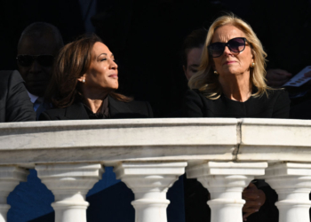 Onlookers Take Note of Apparent Cold Shoulder Jill Biden Gave Kamala Harris 