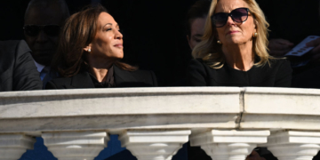 Onlookers Take Note of Apparent Cold Shoulder Jill Biden Gave Kamala Harris 