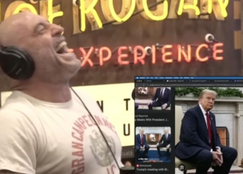 ‘Look At His F*cking Smile, Dude!’: Rogan Takes Wild Guess On Who He Thinks Biden Voted For