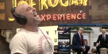 ‘Look At His F*cking Smile, Dude!’: Rogan Takes Wild Guess On Who He Thinks Biden Voted For