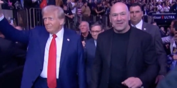 Trump Gets Hero’s Welcome At NYC UFC Event