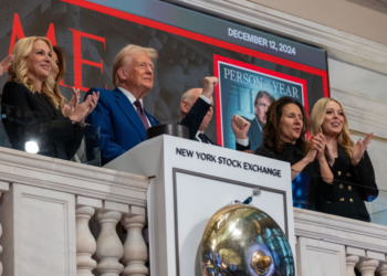 Trump Rings Opening Bell at NYSE