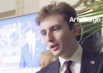 ‘Behind the Scenes’ Video of Barron Trump Draws Attention as Users React to His Voice