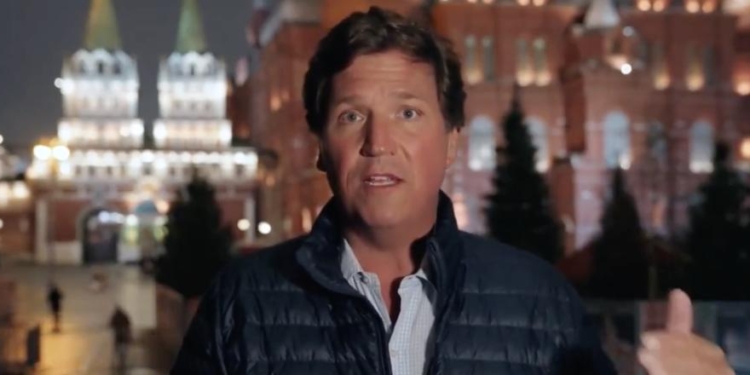 ‘We Are In A Hot War With Russia’: Tucker Carlson Is Back In Moscow With A Terrifying Revelation