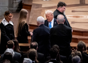 Pence Reveals What Was Said in Trump Exchange at Carter Funeral