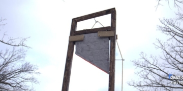Anti-Trump Protesters Parade Bloody Guillotine Through DC During Inauguration