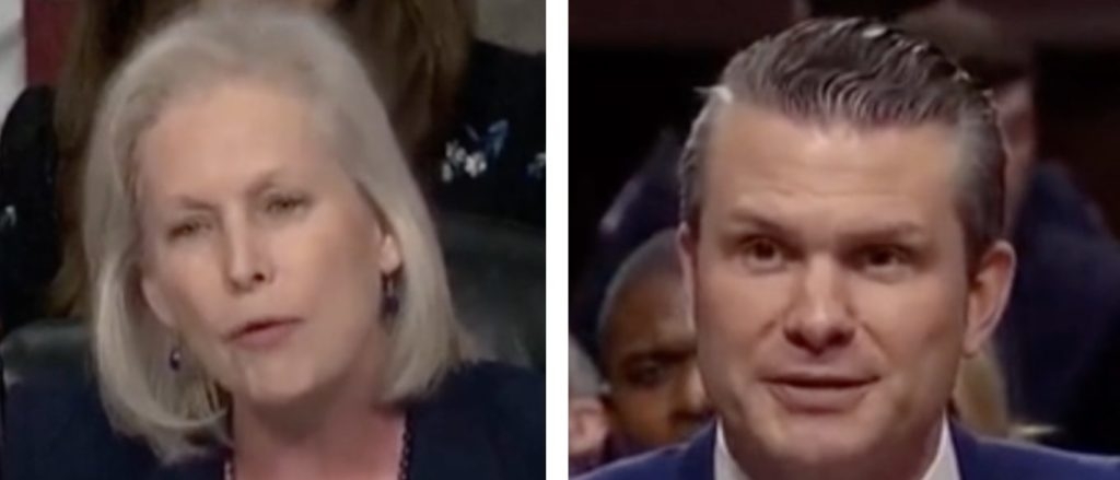 Dem Senator Chews Up 8 Minutes Of Hearing Lecturing Pete Hegseth About Women In Military