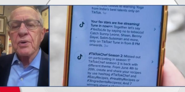 ‘Like A First Draft Written By A Law Clerk’: Dershowitz Slams Supreme Court’s ‘B-Minus’ TikTok Ban Decision