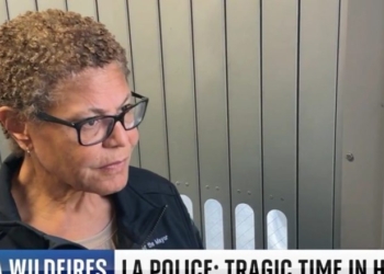 Mayor Karen Bass Silent When Confronted At Airport About Wildfires After Returning From Africa