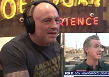 ‘This Is So Disgusting’: Joe Rogan Unloads On Gavin Newsom For ‘Creepy’ Behavior In Front Of Wildfire Wreckage