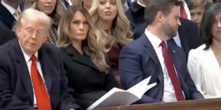 Trump, Vance Roll Their Eyes As Left-Wing Pastor Lectures Them On Trans People, Illegal Immigrants