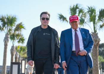 Trump Asked About Time Magazine Cover of Musk Sitting Behind Resolute Desk