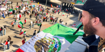Protesters Block LA Freeway in Stand Against Immigration Crackdown