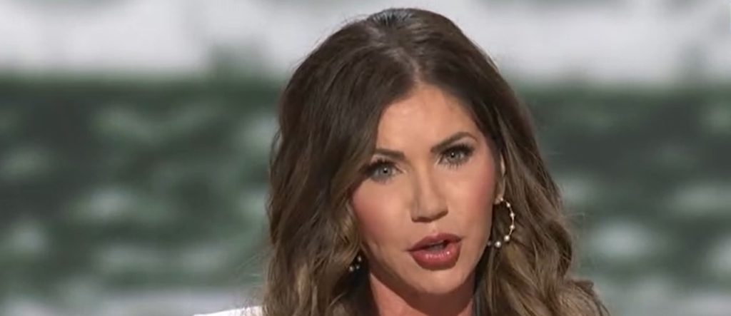 Kristi Noem Suggests ‘Corrupt’ FBI Agents Leaked ICE Raid Details To Corporate Media Outlet