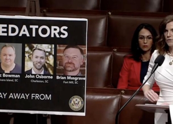Nancy Mace, Potential 2026 Primary Opponent Duke It Out After She Accuses Him Of Not Prosecuting Sexual Abuse Cases