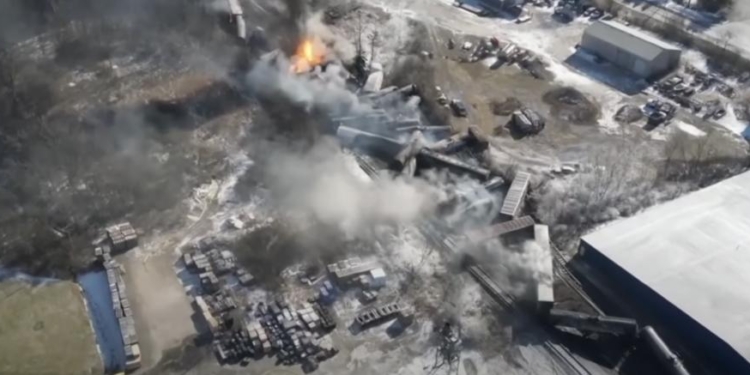 New Lawsuit Alleges Locals Died As Result Of 2023 East Palestine Derailment Disaster
