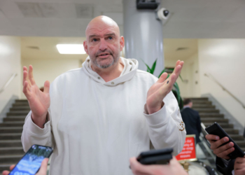 Fetterman Rails Against Dems for ‘Unhinged Petulance’ At Trump’s Speech