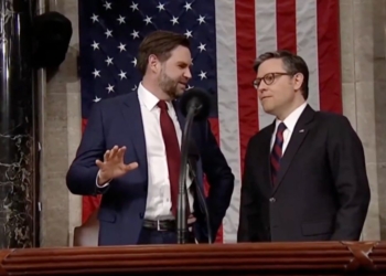 ‘This is Gold’: Vance, Johnson Caught on Hot Mic Ahead of SOTU Address
