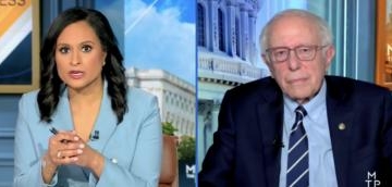 Bernie Sanders Runs For Cover After NBC Host Asks If Dems Should ‘Have Done More’ To Cut Waste Under Biden