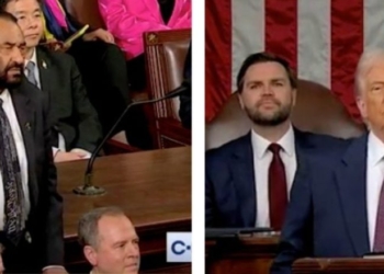 Democrat Lawmaker Gets Booted From Trump Speech Almost Instantly By Mike Johnson