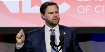 JD Vance Fires Back At Hecklers Shouting At Him For Wanting To Secure Border