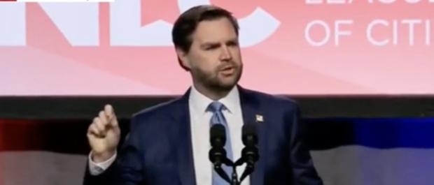 JD Vance Fires Back At Hecklers Shouting At Him For Wanting To Secure Border